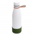 Термобутылка герметичная вакуумная Olivia To Go, белый/мокко/хаки