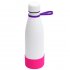 Термобутылка герметичная вакуумная Olivia To Go, белый/фиолетовый/розовый