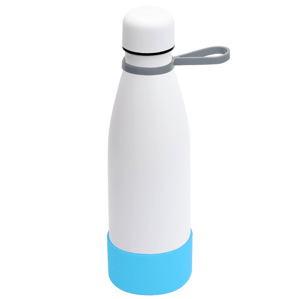 Термобутылка герметичная вакуумная Olivia To Go, белый/серый/бирюзовый арт. 5050.01.10.17 Термобутылка герметичная вакуумная Olivia To Go, белый/серый/бирюзовый арт. 5050.01.10.17