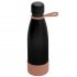 Термобутылка герметичная вакуумная Olivia To Go, чёрный/мокко