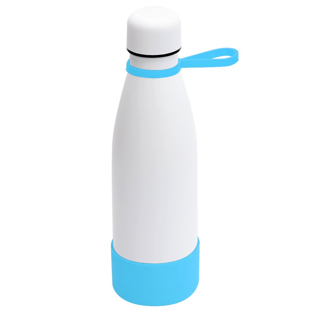 Термобутылка герметичная вакуумная Olivia To Go, белый/бирюзовый арт. 5050.01.17 Термобутылка герметичная вакуумная Olivia To Go, белый/бирюзовый арт. 5050.01.17