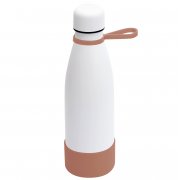 Термобутылка герметичная вакуумная Olivia To Go, белый/мокко