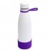 Термобутылка герметичная вакуумная Olivia To Go, белый/фиолетовый