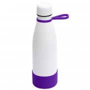 Термобутылка герметичная вакуумная Olivia To Go, белый/фиолетовый