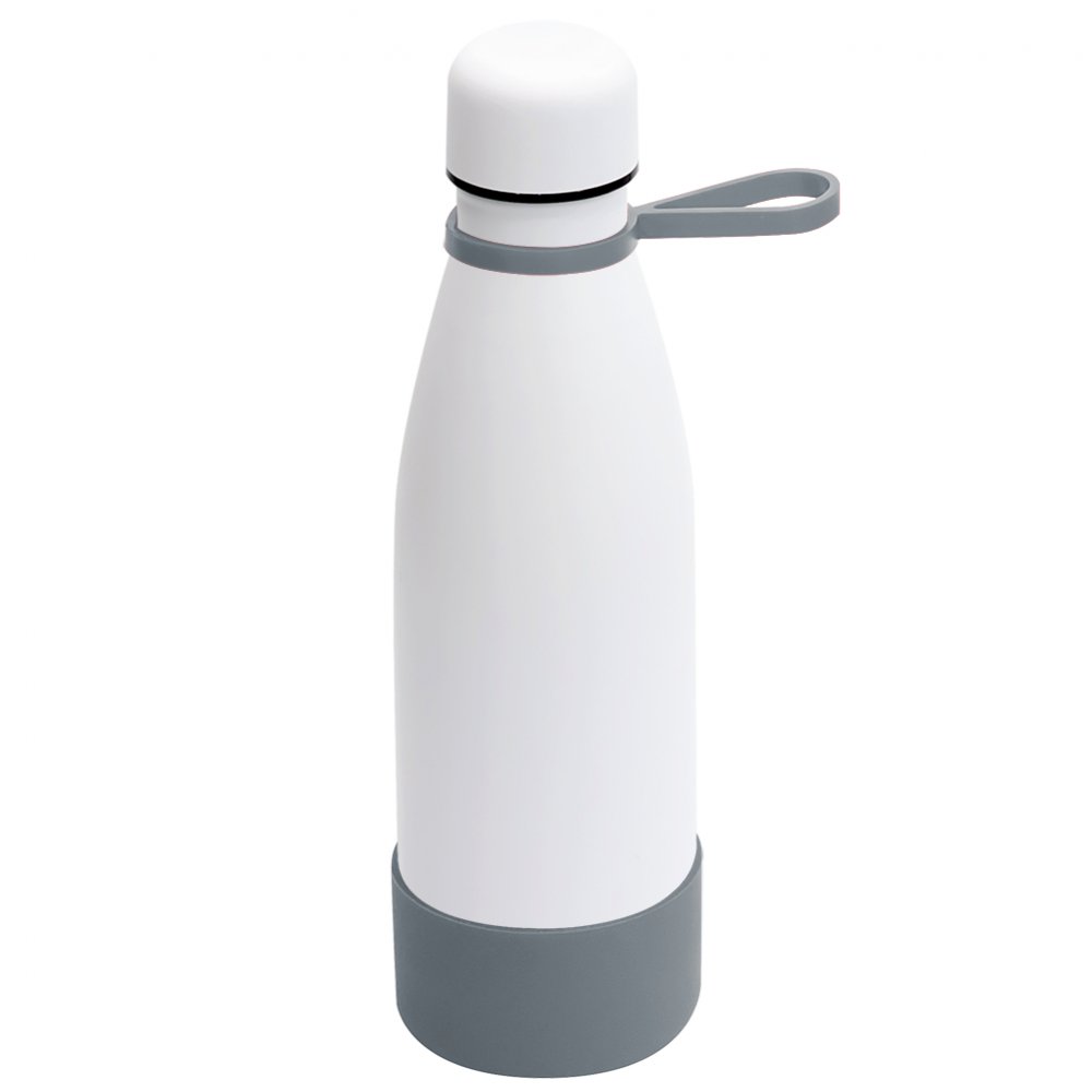 Термобутылка герметичная вакуумная Olivia To Go, белый/серый арт. 5050.01.10 Термобутылка герметичная вакуумная Olivia To Go, белый/серый арт. 5050.01.10