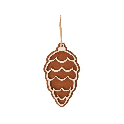 Деревянная подвеска на елку «Cedar» арт. 625372
