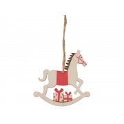 Деревянная подвеска на елку «Poni» арт. 625370 Деревянная подвеска на елку «Poni» арт. 625370
