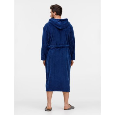 Халат флисовый Magic Mantle, темно-синий арт. 17376.43