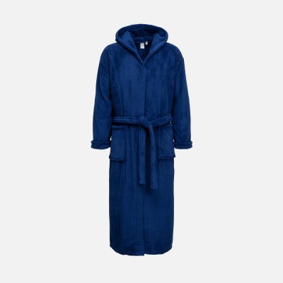 Халат флисовый Magic Mantle, темно-синий арт. 17376.43
