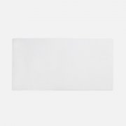 Двустороннее махровое полотенце Nice Print для сублимации, большое, белое