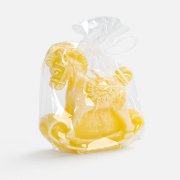 Свеча фигурная «Лошадка-качалка», желтая арт. 20333.80