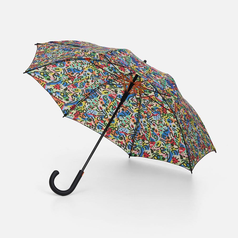 Зонт-трость с полной запечаткой на заказ арт. 21804.30 Зонт-трость с полной запечаткой на заказ арт. 21804.30