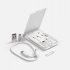Органайзер с беспроводной зарядкой и набором адаптеров Octopod, белый