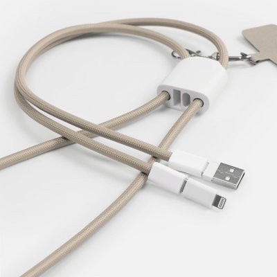 Кабель-ланьярд energyFlex Pro, серый арт. 21327.10