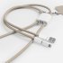 Кабель-ланьярд energyFlex Pro, серый арт. 21327.10 Кабель-ланьярд energyFlex Pro, серый арт. 21327.10
