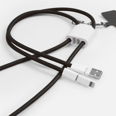Кабель-ланьярд energyFlex Pro, черный арт. 21327.30