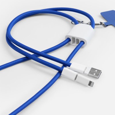 Кабель-ланьярд energyFlex Pro, синий арт. 21327.40