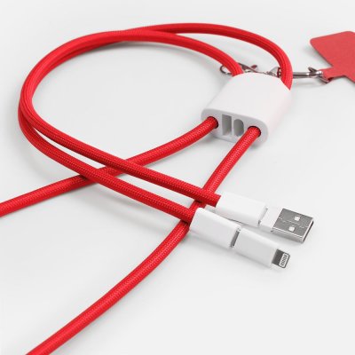 Кабель-ланьярд energyFlex Pro, красный арт. 21327.50