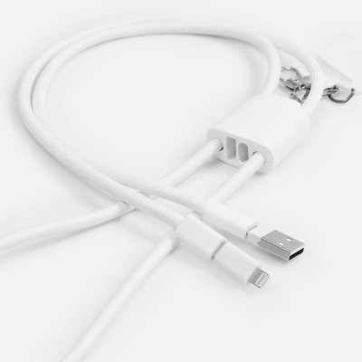 Кабель-ланьярд energyFlex Pro, белый арт. 21327.60