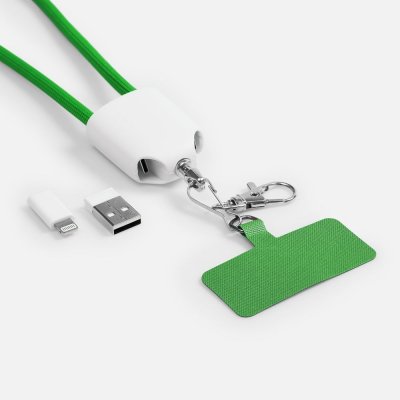 Кабель-ланьярд energyFlex Pro, зеленый арт. 21327.90