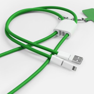 Кабель-ланьярд energyFlex Pro, зеленый арт. 21327.90