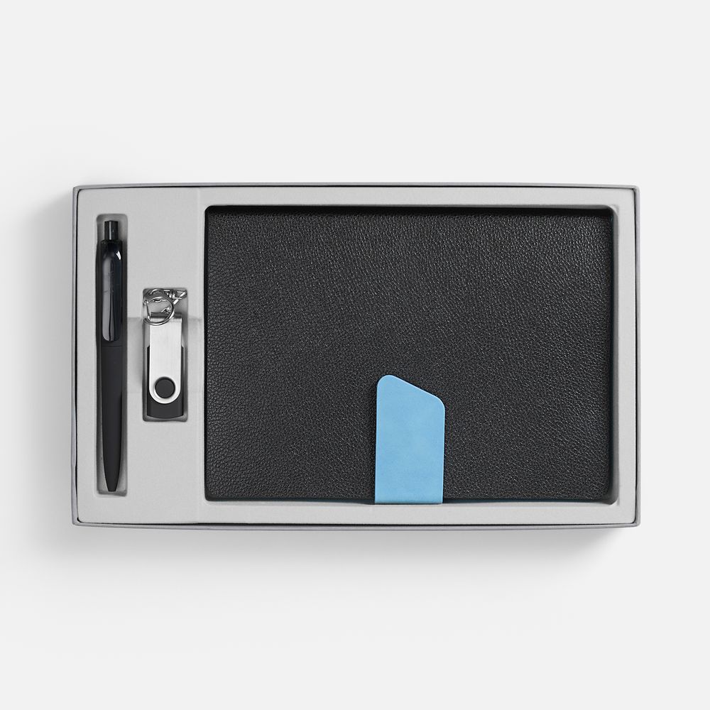 Набор Boom Memory, черный с голубым арт. 22200.14 Набор Boom Memory, черный с голубым арт. 22200.14