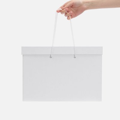 Коробка Handgrip, горизонтальная, белая арт. 25013.60 Коробка Handgrip, горизонтальная, белая арт. 25013.60