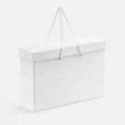 Коробка Handgrip, горизонтальная, белая