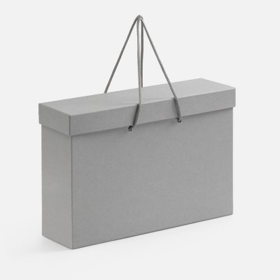 Коробка Handgrip, горизонтальная, серая арт. 25013.10 Коробка Handgrip, горизонтальная, серая арт. 25013.10