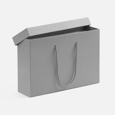 Коробка Handgrip, горизонтальная, серая арт. 25013.10 Коробка Handgrip, горизонтальная, серая арт. 25013.10