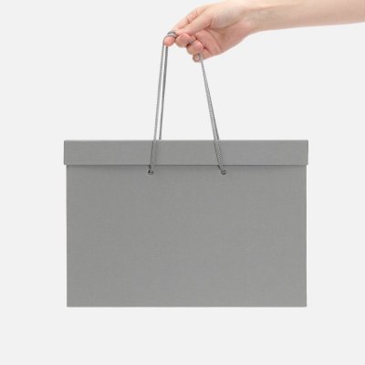 Коробка Handgrip, горизонтальная, серая арт. 25013.10 Коробка Handgrip, горизонтальная, серая арт. 25013.10