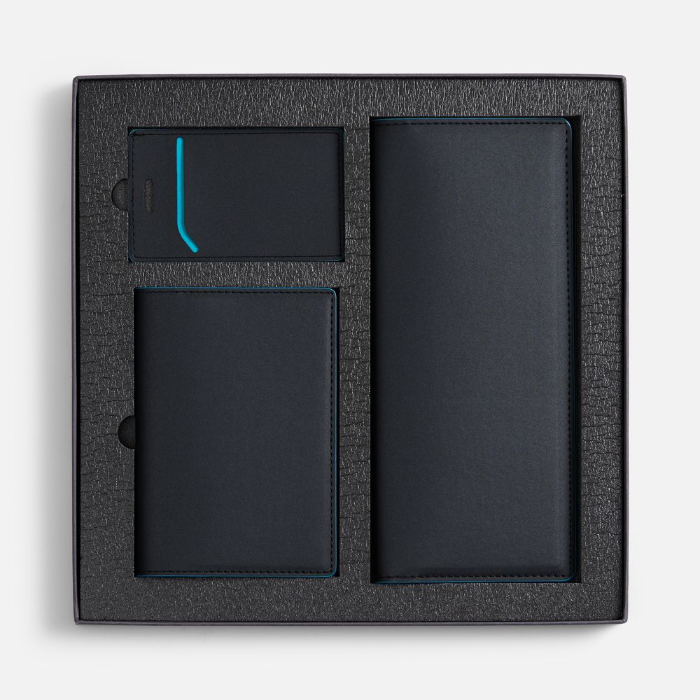 Набор Multimo Simple, черный с бирюзовым арт. 22422.49 Набор Multimo Simple, черный с бирюзовым арт. 22422.49