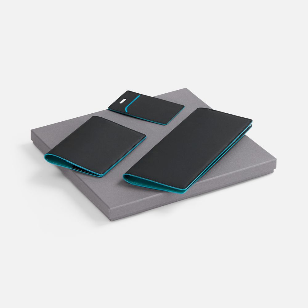 Набор Multimo Simple, черный с бирюзовым арт. 22422.49 Набор Multimo Simple, черный с бирюзовым арт. 22422.49