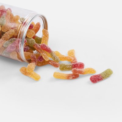 Мармелад жевательный Jelly Sweets, змейки в кислой посыпке арт. 18633.05 Мармелад жевательный Jelly Sweets, змейки в кислой посыпке арт. 18633.05