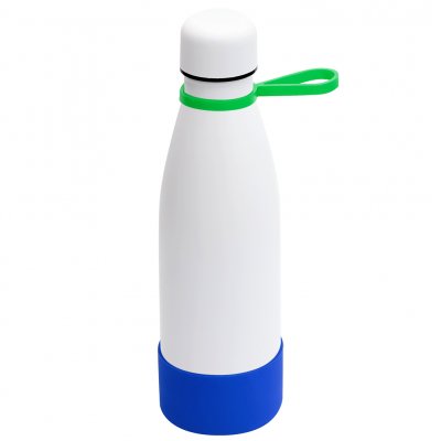 Термобутылка герметичная вакуумная Olivia To Go, белый/зелёный/синий арт. 5050.01.04.03 Термобутылка герметичная вакуумная Olivia To Go, белый/зелёный/синий арт. 5050.01.04.03