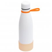 Термобутылка герметичная вакуумная Olivia To Go, белый/оранжевый/бежевый арт. 5050.01.07.30 Термобутылка герметичная вакуумная Olivia To Go, белый/оранжевый/бежевый арт. 5050.01.07.30