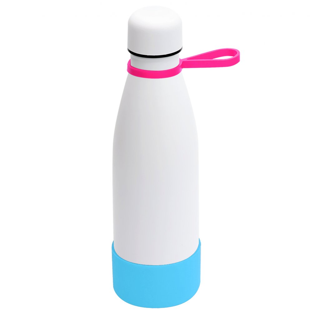 Термобутылка герметичная вакуумная Olivia To Go, белый/розовый/бирюзовый арт. 5050.01.12.17 Термобутылка герметичная вакуумная Olivia To Go, белый/розовый/бирюзовый арт. 5050.01.12.17