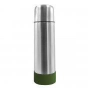 Термос Picnic Silver To Go, серебристый/хаки арт. 5005.09.36