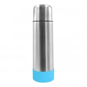 Термос Picnic Silver To Go, серебристый/бирюзовый