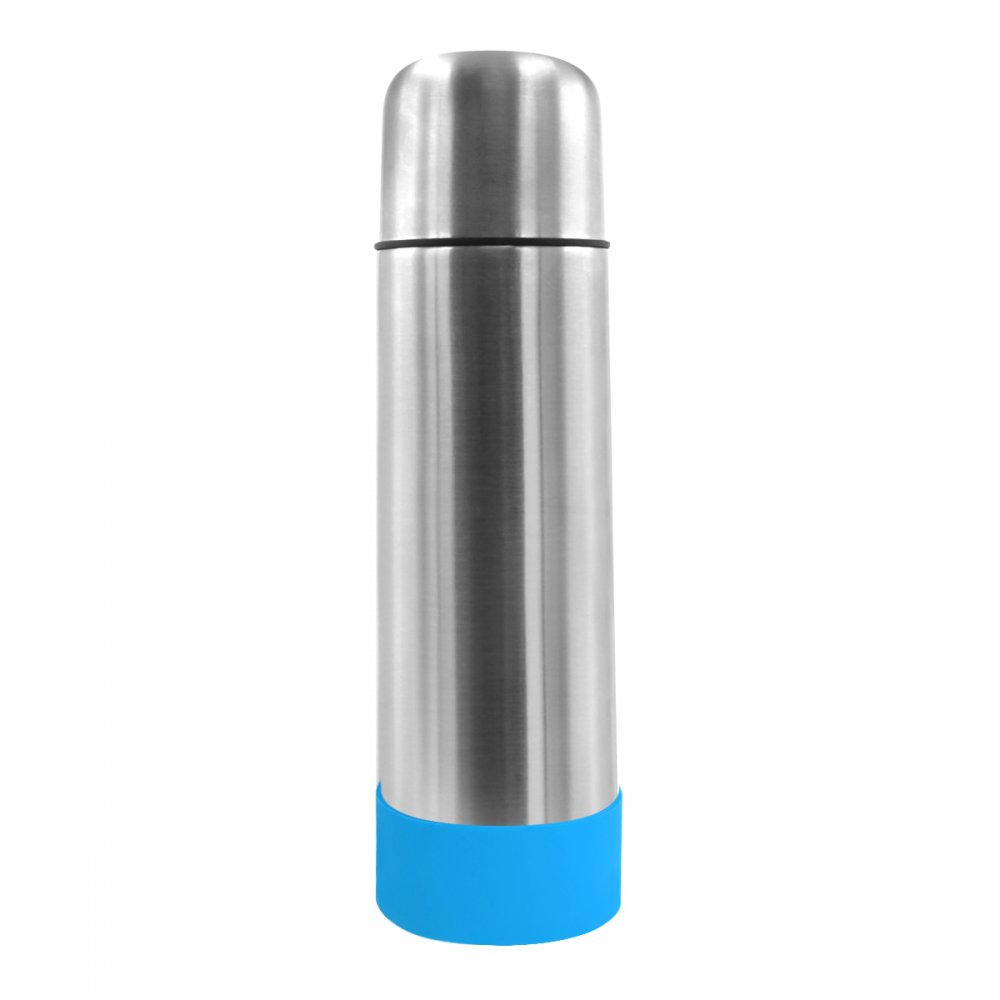 Термос Picnic Silver To Go, серебристый/голубой арт. 5005.09.08 Термос Picnic Silver To Go, серебристый/голубой арт. 5005.09.08