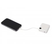 Внешний аккумулятор со встроенным кабелем «Liri», QC/PD, 10000 мАч