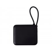 Внешний аккумулятор со встроенным кабелем «Liri», QC/PD, 10000 мАч