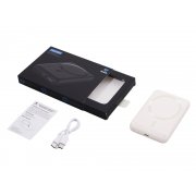 Магнитный внешний беспроводной аккумулятор «Polarix», QC/PD, 10000 мАч