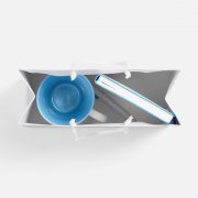 Набор White Shall Simple, голубой