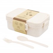 Ланчбокс (контейнер для еды) Inar из пшеничного волокна, бежевый. арт. 13004.133 Ланчбокс (контейнер для еды) Inar из пшеничного волокна, бежевый. арт. 13004.133