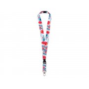 Ланъярд под сублимацию с карабином, межуровневым замком и замком обрыва, 2,5 см арт. 828797