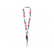 Ланъярд под сублимацию с карабином и межуровневым замком, 2 см арт. 828784 Ланъярд под сублимацию с карабином и межуровневым замком, 2 см арт. 828784