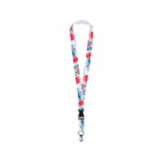 Ланъярд под сублимацию с карабином и межуровневым замком, 2 см арт. 828783 Ланъярд под сублимацию с карабином и межуровневым замком, 2 см арт. 828783