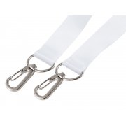 Ланъярд под сублимацию с 2-мя карабинами, 2 см арт. 828782 Ланъярд под сублимацию с 2-мя карабинами, 2 см арт. 828782