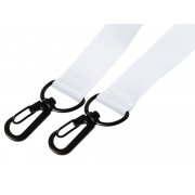 Ланъярд под сублимацию с 2-мя карабинами, 2 см арт. 828781 Ланъярд под сублимацию с 2-мя карабинами, 2 см арт. 828781